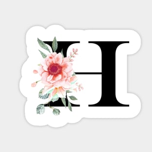 LETTER MONOGRAM H Sticker